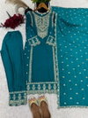 Tew Heavy Chinon Silk With Heavy Embroidery Work Readymade Dresses Wholesale Price In Surat